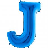 FOLYO BALON J HARF MAVİ 102CM (DÜ 50TL) thumbnail 1