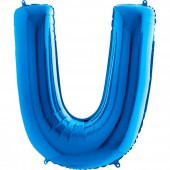 FOLYO BALON U HARF MAVİ 102CM (DÜ 50TL) thumbnail 1