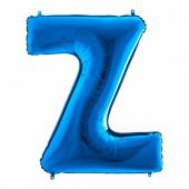 FOLYO BALON Z HARF MAVİ 102CM (DÜ 50TL) thumbnail 1