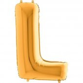 FOLYO BALON L HARF GOLD 102CM (DÜ 50) thumbnail 1
