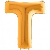 FOLYO BALON T HARF GOLD 102CM (DÜ 50) thumbnail 1