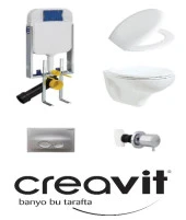 Creavit GR5001 - Tp320 Gömme Rezervuar Seti 5 PARÇA  ORJİNAL SET thumbnail 1