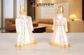 GÜVEN 2'Lİ HANEDAN KAFTAN SET thumbnail 2