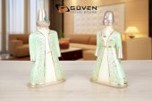 GÜVEN 2'Lİ HANEDAN KAFTAN SET thumbnail 3