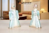 GÜVEN 2'Lİ HANEDAN KAFTAN SET thumbnail 4