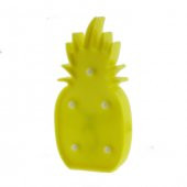 25cm Led Işıklı Plastik Ananas Gece Lambası thumbnail 1