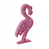 30cm Led Işıklı Plastik Flamingo Gece Lambası thumbnail 4
