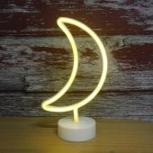 26cm Neon Led Ay Dede Aydınlatma thumbnail 2