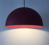 MYLİGHTS  BORDO METAL SARKIT AVİZE  40CM CAP thumbnail 1