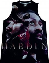 JAMES HARDEN FACE BASKETBOL FORMA İLLUSTRATOR thumbnail 1
