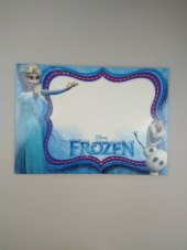FROZEN ALFABE TABLO thumbnail 1