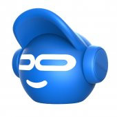 iDance Beat Dude Mini Mavi Bluetooth Hoparlör thumbnail 1