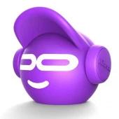iDance Beat Dude Mini Mor Bluetooth Hoparlör thumbnail 2