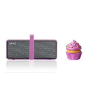 Hercules WAE-BTP03 MINI Pembe Gri Bluetooth Hoparlör thumbnail 2
