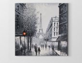 Eiffel Kulesi Siyah-Beyaz Tablosu thumbnail 1