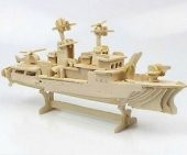Destroyer Maketi - Dev Boy 3 Boyutlu Puzzle thumbnail 3
