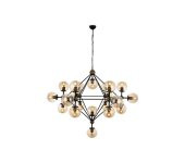 Avonni AV-60163-21BSY Siyah Boyalı Avize thumbnail 1