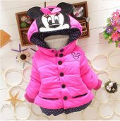 Minnie Mickey Kapşonlu Mont thumbnail 1