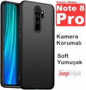 Redmi Note 8 Pro Kamera Korumalı Kaliteli Soft Silikon Kılıf thumbnail 1
