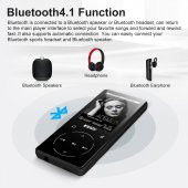 Ruizu D16 Dokunmatik Bluetooth MP3 Çalar 8GB thumbnail 5