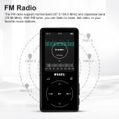 Ruizu D16 Dokunmatik Bluetooth MP3 Çalar 8GB thumbnail 6