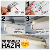 ELİT GRİ ZEBRA PERDE ÜCRETSİZ ETEK SEÇENEĞİ thumbnail 4