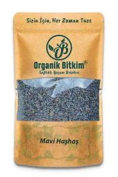 Organik Bitkim Mavi Haşhaş 500 gr thumbnail 1