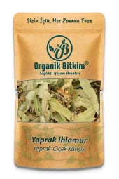 Organik Bitkim Ihlamur Yaprak - Yeni Mahsul, Doğal, Taze 250 gr thumbnail 1
