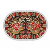 Decoling İpek 1785 Dekoratif Oval Halı thumbnail 3
