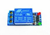5v 1 Kanal Röle Modülü / 1 Channel Low level Trigger Relay Module thumbnail 1