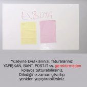 EVBUYA 120 Cm-150 Cm Beyaz Akıllı Kağıt thumbnail 4