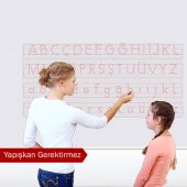 EVBUYA HARFLİ KLAVUZ ABCDE….abcde AKILLI KAĞIT thumbnail 1