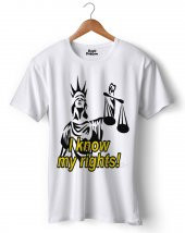 I Know My Rights! Tişört thumbnail 1