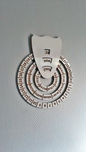 Ahşap Duvar Takvimi Takvim-54301 thumbnail 1