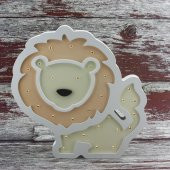 Ahşap Led Işıklı Pilli Arslan Dekor thumbnail 4