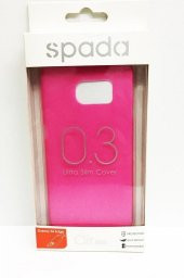 Samsung Galaxy S6 Edge Spada Pembe Silikon Kılıf thumbnail 3