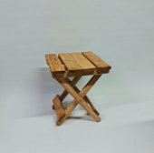 Ahşap Katlanır Tabure 1 Adet 30 cm x 36 xm thumbnail 5