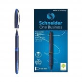 SCHNEIDER ONE BUSINESS ROLLER 06mm MAVI 10 LU KUTU thumbnail 1