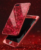 iPhone 7 Kılıf Voero Desenli 360 Magnet Case thumbnail 5