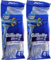 Gillette Blue2 Maximum Tıraş Bıçağı 2 X 4 Lü Poşet thumbnail 1