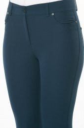 BAYAN KOT MODEL PANTOLON SORALLİNE1689LACİVERT thumbnail 4