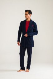 D'S DAMAT Rob Triko Lacivert thumbnail 1