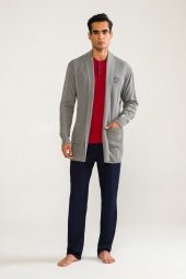 D'S DAMAT Rob Triko Gri thumbnail 1