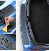 Mazda3 için Karbon Bagaj ve Kapı Eşiği Sticker Seti thumbnail 3