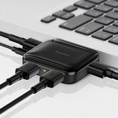 Baseus Asus Uym Type-C USB Çoğaltıcı Adaptör, 4 USB thumbnail 2
