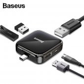 Baseus Samsung Type-C USB Çoğaltıcı Adaptör, 4 USB thumbnail 1