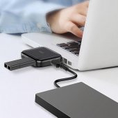 Baseus Samsung Type-C USB Çoğaltıcı Adaptör, 4 USB thumbnail 3