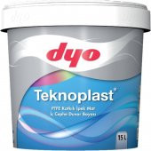 Dyo Teknoplast Teflonlu İpek Mat İç Cephe Boyası 15 Lt thumbnail 1