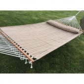 Bilen Hamak Kumaş Hamak Yastıklı 150 cm.Sütlü Kahve thumbnail 1