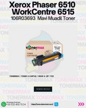 Xerox Phaser 6510 Mavi Muadil Toner / WorkCentre 6515 thumbnail 2